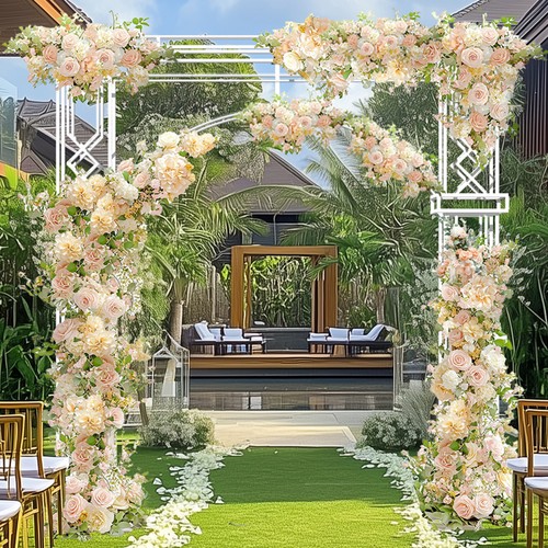 Heavy duty metal garden arch - heavy,