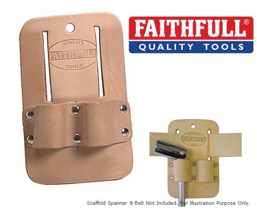 Faithfull tan leather double - leather,