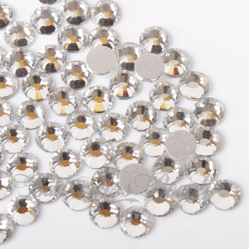 100pcs glass rhinestones flat - 100pcs,