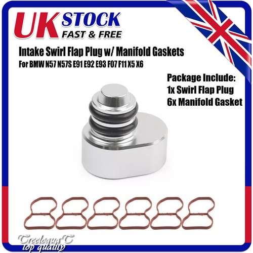 Intake swirl flap delete blank - intake,