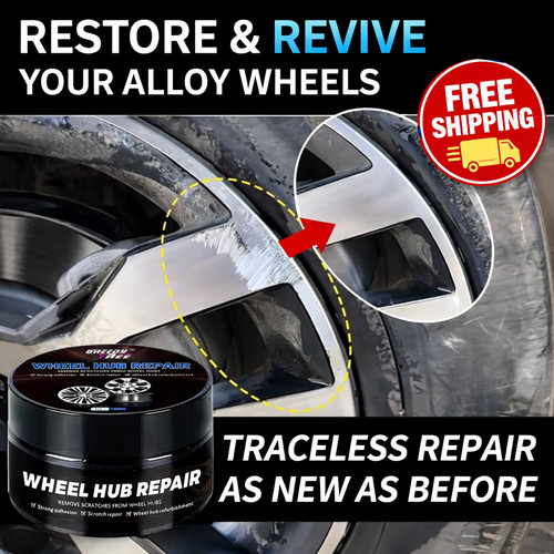 Car wheel hub repair - wheel, kit