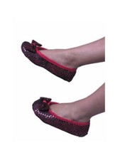 Toddler Dorothy Shoes Size: Toddler 2T-4T, Color: Red