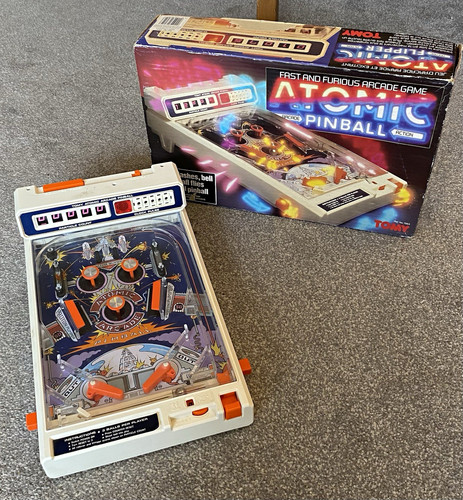 Tomy atomic arcade pinball - atomic,