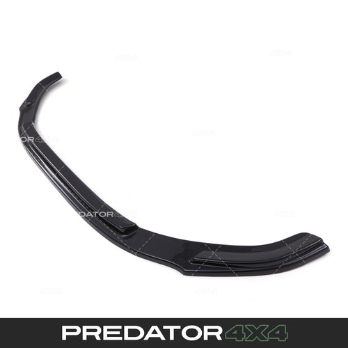 Gloss black splitter front - black,