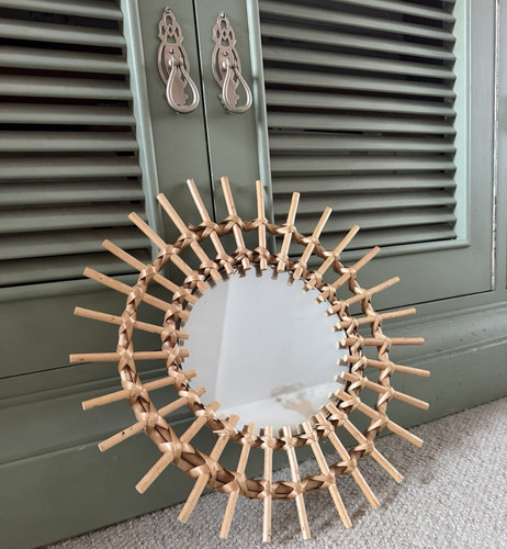 Round sunburst bamboo - round,
