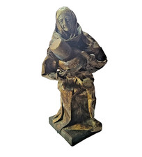 Vintage Mexican Paper Mache Figure Folk Art