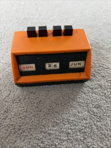 Vintage retro orange plastic - retro,