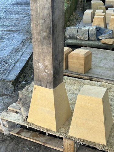 Staddle stones - staddle,