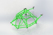 BMW E36 E46 roll cage V6 NASCAR + subframe extension for drifting rally CYBUL