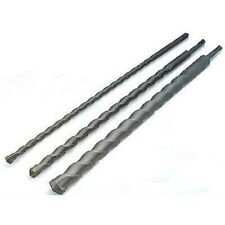 3 PCE - SDS+ DRILL BITS SET 12 16 24mm x 600mm LONG MASONRY CONCRETE BLOCK