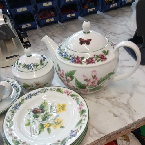 Royal worcester herb teapot - royal,