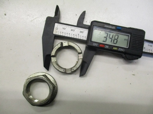 Fork nut honda 750 - fork, vt