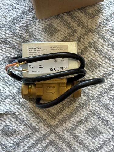 Port motorized valve 22mm - 2,