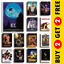 Classic 80s Film Posters Movie Prints Nostalgic Film Posters A3 A4 A5 Home Décor