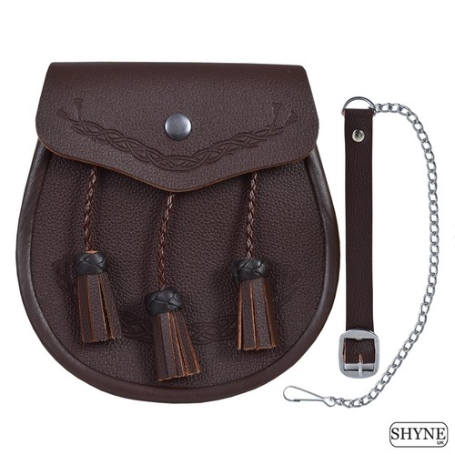 Brown embossed celtic classic - brown,