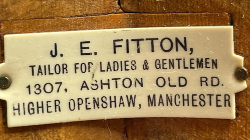 1930 vintage wooden - wooden, coat