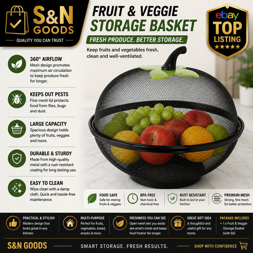 Fruit fly proof bowl - fruit,