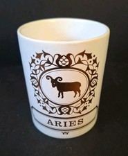 Vintage Hornsea White and Gold