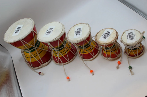 Damaru wooden hand drum - –,
