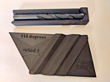 Drill sharpening jig and