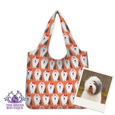 OLD ENGLISH SHEEPDOG SHOPPING