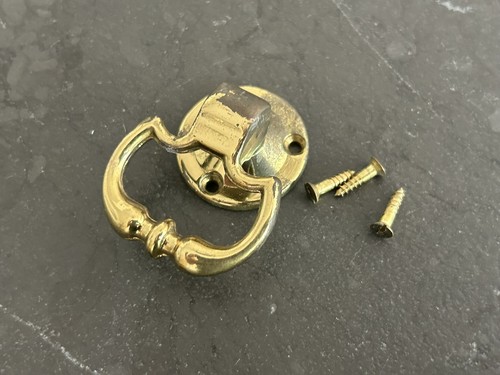 Vintage polished brass drawer - vintage,