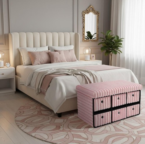 Ottoman storage bench box 6 - ottoman,