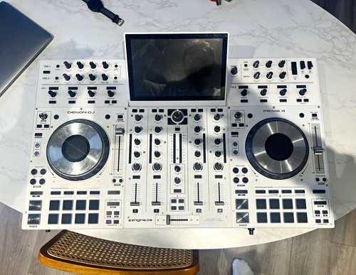 Denon prime white 4 - dj,