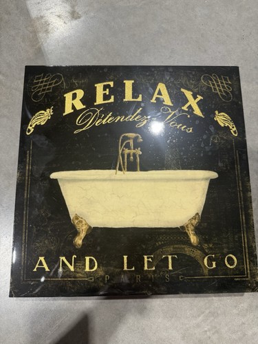 Bathroom decor sign french - decor,