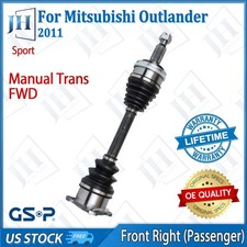 OE Front Passenger CV Axle Shaft For 2011 Mitsubishi Outlander Sport FWD Manual