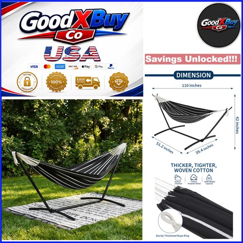 Double hammock with steel - with,