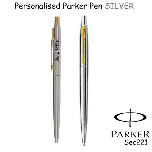 Personalised engraved parker - engraved,