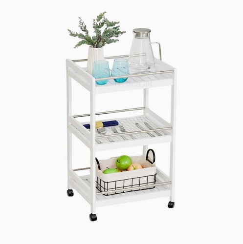 Tier rolling storage trolley - 3-tier,
