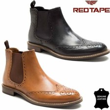 MENS LEATHER CHELSEA BOOTS