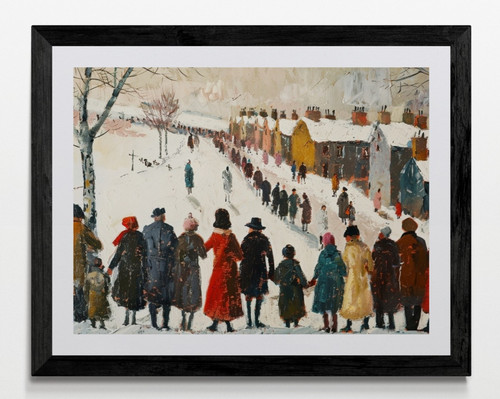 Lowry style landscape - s,