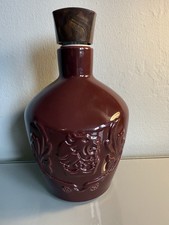 Chivas Brothers "Royal Salute" Scotch Whiskey Dark Wine Red 750 ml Empty Bottle.