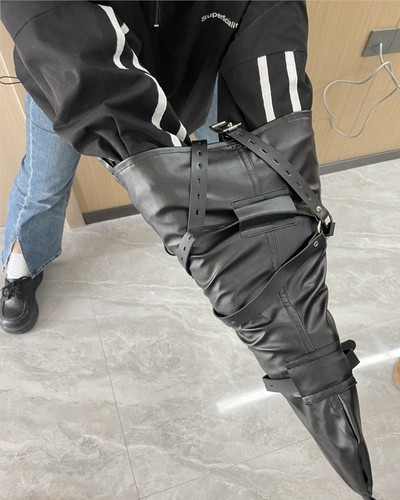 Leather arm calf leg - arm,