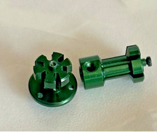 Kyosho Dnano - XPOWER XP Aluminum Rear Wheel Hubs 10L 10R Green / Tuning TUNING