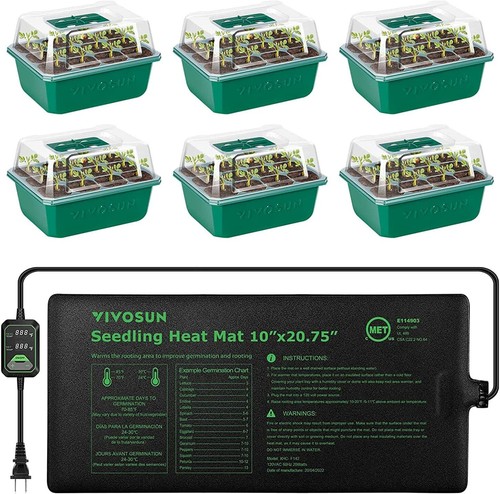Vivosun pack seed - 6-pack, starter