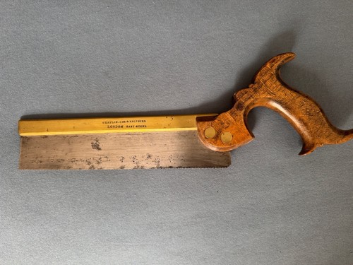 Antique brass backed dovetail - antique,