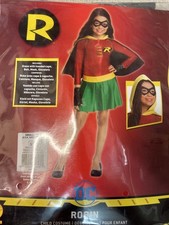 DC Robin Girls Costume Size
