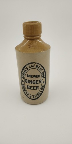 Antique stoneware ginger beer - antique,