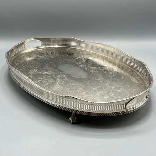 Vintage silver plated footed - vintage,