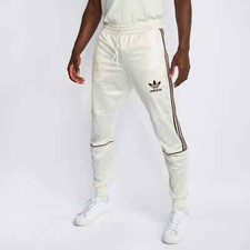 Men Adidas Chile20 Wetlook Tracksuit Pants White Shiny Glanz Joggers Cal Surf M