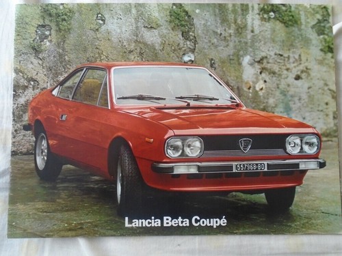 Lancia beta coupe range - beta,