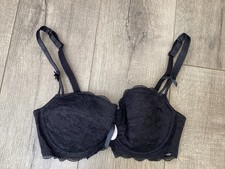 LA SENZA BLACK PADDED LUCY