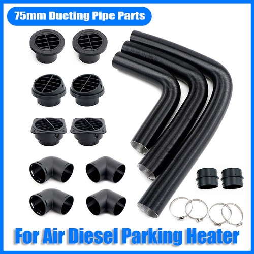 75mm air diesel heater ducting - air,