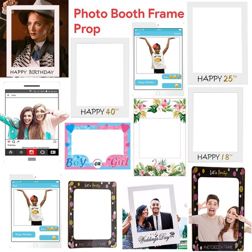 Photo booth selfie frame - booth,