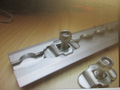 Butterfly clip mounting x - clip,