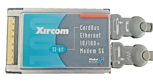 Xircom cardbus pcmcia - xircom, 10/100